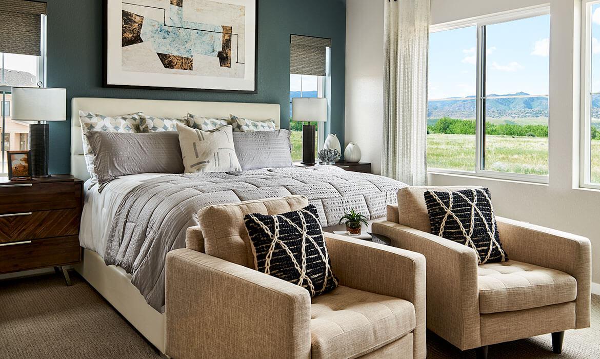 Imagine Model - Master Bedroom | Harmony at Solstice | Shea Homes