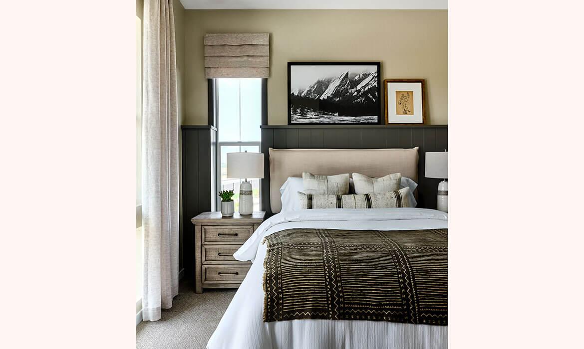Guest Bed - Amber Light Model | Horizon at Solstice | New Homes In Littleton, CO