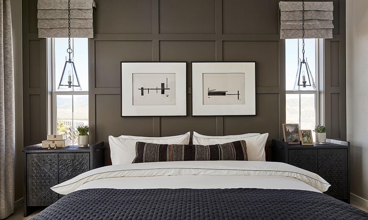 Primary Bed - Amber Light Model | Horizon at Solstice | New Homes In Littleton, CO
