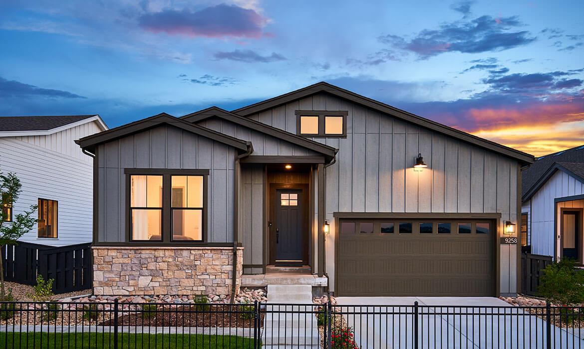 Exterior - Rising Moon Model | Horizon at Solstice | New Homes In Littleton, CO