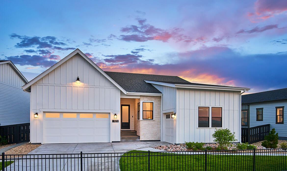 Exterior - Brookside Model | Reflection at Solstice | New Homes In Littleton, CO
