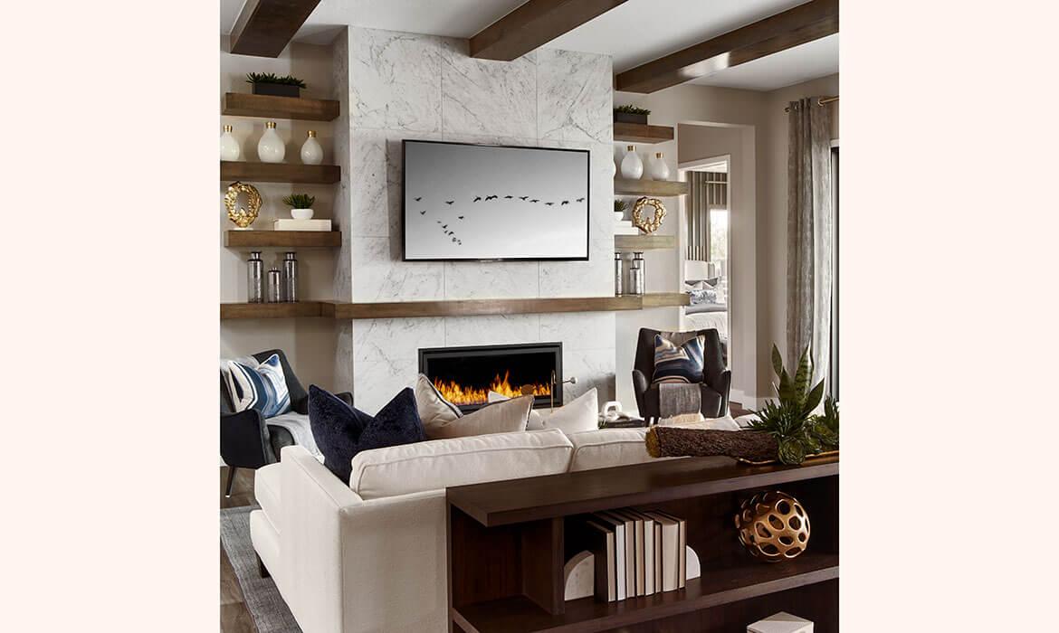 Great Room  - Stillwater Model | Reflection at Solstice | New Homes In Littleton, CO