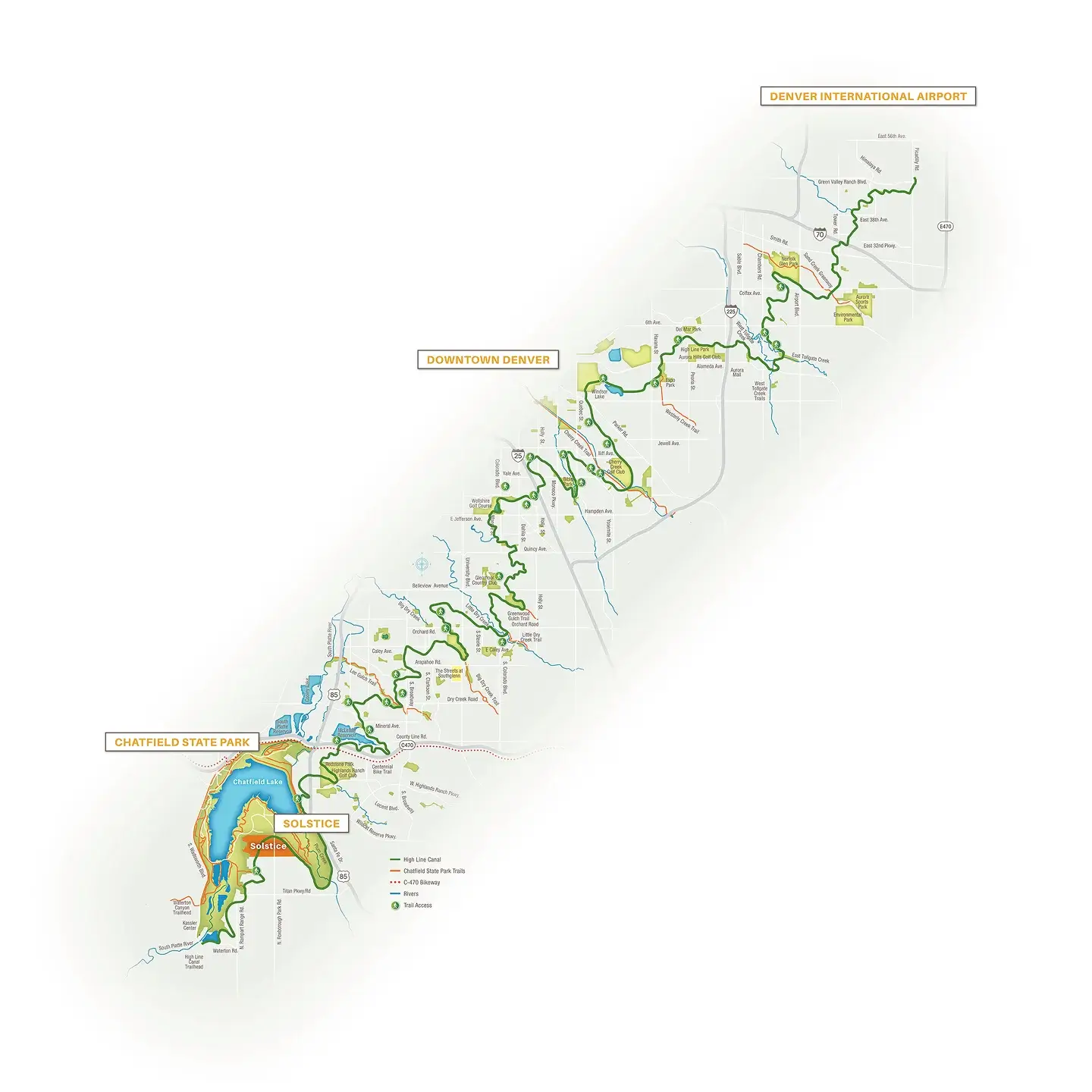 Solstice Community High Line Canal MAP